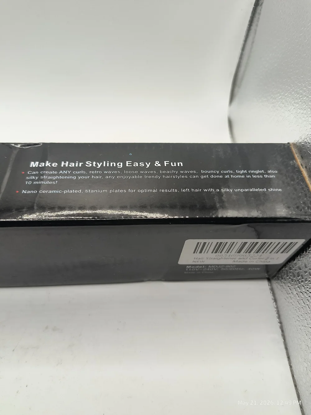 N/A hair styling